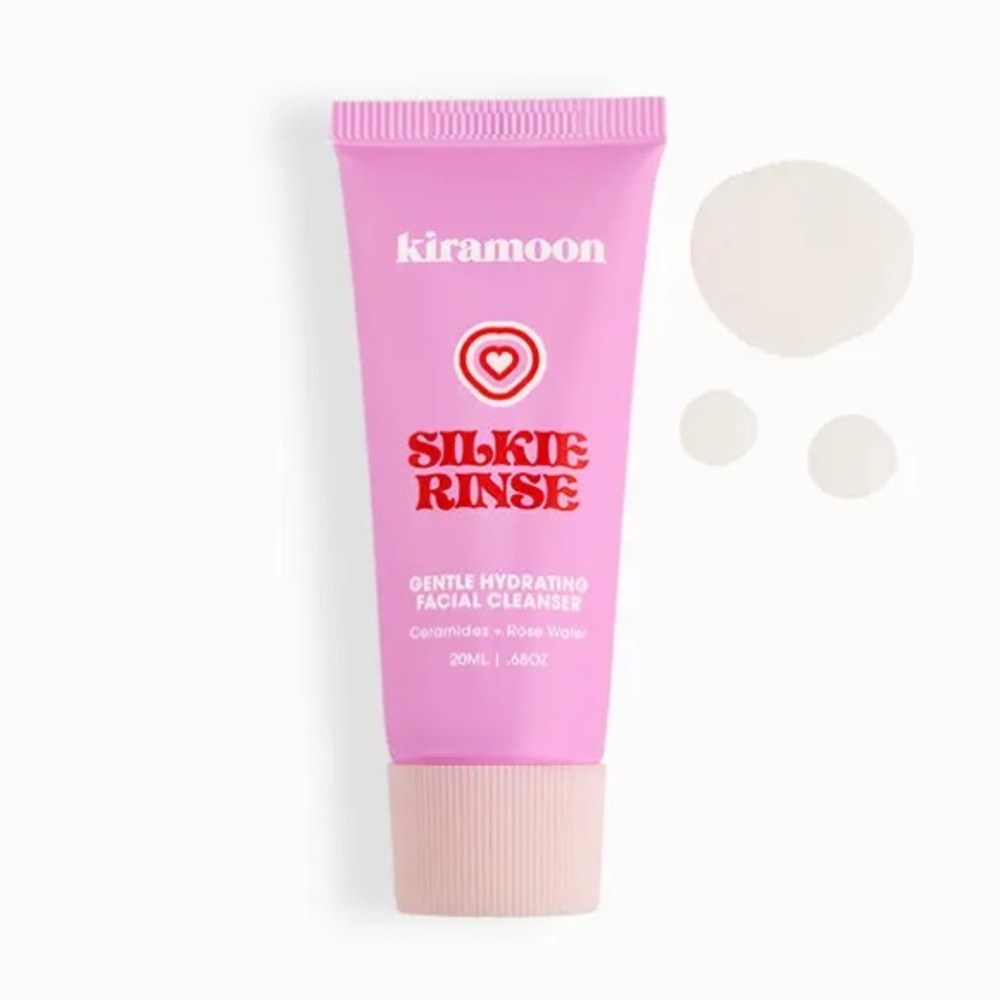Silkie Rinse Gentle Hydrating Facial Cleanser - Pink